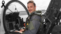 Il capitano Altruda, un pilota "combat ready" con alle spalle anche missioni Nato