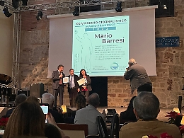 Il Premio Mario Francese al nostro Mario Barresi: «Lo dedico a tutti i colleghi siciliani»
