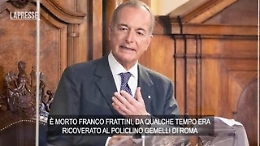 Addio a  Franco Frattini, ex ministro degli Esteri nei governi Berlusoni