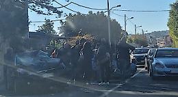 Grave incidente sulla Ss 114 all'ingresso di Aci Trezza: 3 feriti e lunghe code