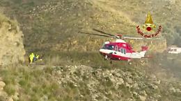 Incidente mortale con parapendio a Castelmola: i vigili del fuoco sul posto