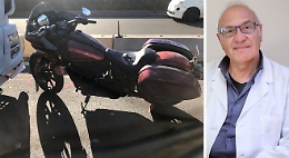 Il medico schiacciato da un Tir dopo essere caduto dalla moto: ancora incerta la dinamica dell'incidente mortale
