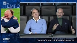L'ultima volta di Vialli in tv, con Mancini per parlare di quell'abbraccio agli Europei