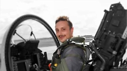 Eurofighter caduto a Trapani, esposto della famiglia del pilota morto e il sospetto di un'avaria