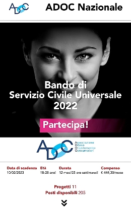 Agrigento, al via le iscrizioni al Servizio civile universale