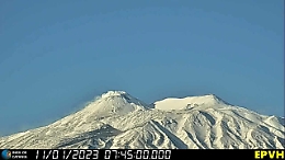 Etna totalmente innevato ma ancora non si scia