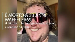 &Egrave; morto a 33 anni Wafffler69, il tiktoker che mangiava cibo spazzatura