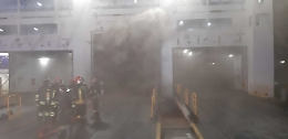 Fiamme in nave Gnv nel porto Palermo, rogo non ancora spento