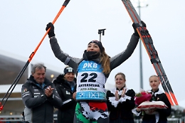 Biathlon: vittoria di Dorothea Wierer ad Anterselva
