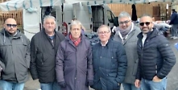 Cianciana, sopralluogo dei dirigenti dello Iacp nello stabile di via Cimarosa