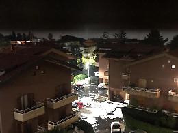 A Sant'Agata Li Battiati...guarda come nevica!