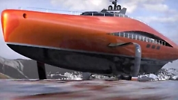Il superyacht che vola sull'acqua a 140 chilometri orari: ecco ‘Plectrum' ispirato alle barche dell'America's Cup