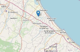 Scossa di terremoto di magnitudo 4.1 in provincia di Forlí-Cesena