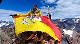 L'impresa del messinese Nunzio Bruno: &laquo;Cos&igrave; ha scalato il vulcano pi&ugrave; alto del mondo, pi&ugrave; volte ho pensato di mollare ma...&raquo;