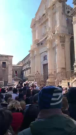Sant'Agata, il canto delle suore benedettine