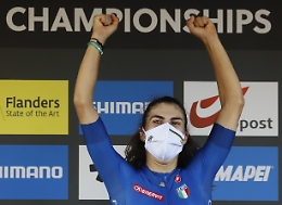 Ciclismo: Europei; Italia argento inseguimento a squadre donne