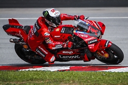 MotoGp: test Sepang, Bagnaia subito veloce con Ducati n.1