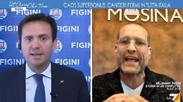 Superbonus e cantieri fermi, l'imprenditore sbotta in tv: «L'avete capito che stiamo fallendo? Dove sono finite le promesse del governo?»