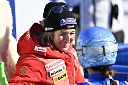 Mondiali sci: oro discesa a svizzera Flury, Curtoni 11/a