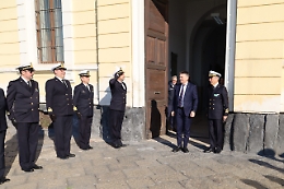 Vice ministro Rixi in visita alla Capitaneria di Porto di Catania