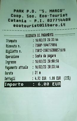 Ospedale San Marco di Catania: "Attenzione a parcheggiare dopo le 20!"