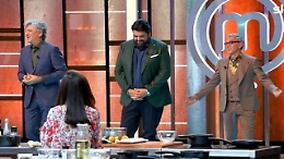 La pronuncia di Barbieri e l'«amuse-bouche»: scoppia la «ridarella» a Masterclass