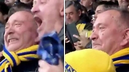 «Vamos a la playa» è l'inno dell'Union Saint-Gilloise: Johnson Righeira allo stadio, canta e si commuove