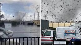 Tornado vicino a Los Angeles, paura tra i residenti: è il più forte registrato nella zona dal 1983