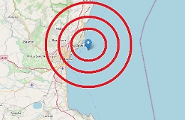 Forte scossa di terremoto nel Catanese: magnitudo 4.4, epicentro ad Aci Castello