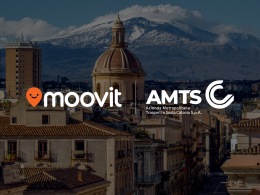 Catania, accordo tra Amts e Moovit: ora sull'app i percorsi migliori e i tempi d'attesa dei mezzi pubblici