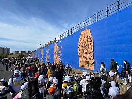 Librino, la grande festa per inaugurare la "Porta delle Farfalle" nel segno della legalità