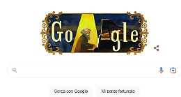 Il doodle di Google dedicato a Johannes Brahms