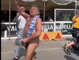 Paolantoni nudo sul lungomare per lo scudetto del Napoli: promessa mantenuta