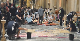 L&rsquo;Infiorata di Noto dedicata al cinema