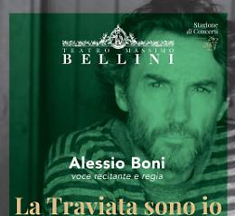 “La traviata sono io” con Alessio Boni il 21 maggio al Teatro Massimo di Catania