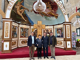 Da New York a San Biagio Platani per "studiare" gli Archi di Pasqua