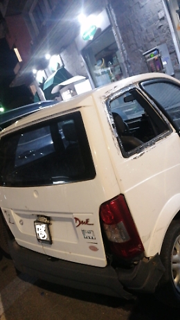 Catania: rottame davanti la farmacia