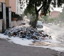 Catania: notte di «fuoco» al viale Mario Rapisardi