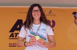 Giusi Parolino domina ancora nel giavellotto over35: per lei il 15° titolo italiano