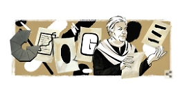 Il Doodle di Google dedicato a Zarina Hashmi, la "regina" del minimalismo