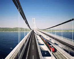 Ponte, Valditara: «Servono tecnici e maestranze». E Webuild mostra il video: ecco come sarà la struttura