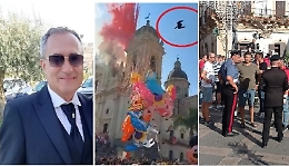 Tubo spara coriandoli finisce tra la folla: un morto durante la festa del Patrono a Militello