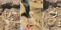 Valle dei Templi mon amour, nella casa sotto Giunone le statue e i vasi dell'antica Akragas