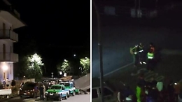 Esondato il Rio Merdovine a Bardonecchia: danneggiato un ponte, colata di fango in strada