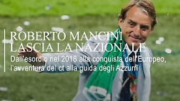 Roberto Mancini lascia la panchina della Nazionale: dall'esordio nel 2018 alla conquista dell'Europeo