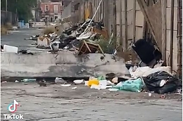 Catania: montagne di rifiuti e ratti su TikTok