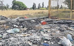 Il sindaco Trantino e gli incendi: «Giro di vite su mancate scerbature»