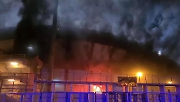 Brindisi Catania a rischio dopo l'incendio allo stadio di Taranto: cosa può accadere