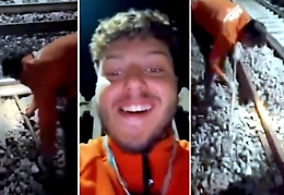 Gli operai morti a Torino: il video shock postato sul profilo social di Kevin Laganà «Se vi dico treno, spostatevi...»