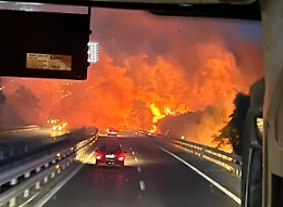 Incubo incendi in mezza Sicilia, a Palermo evacuato un edificio del campus universitario